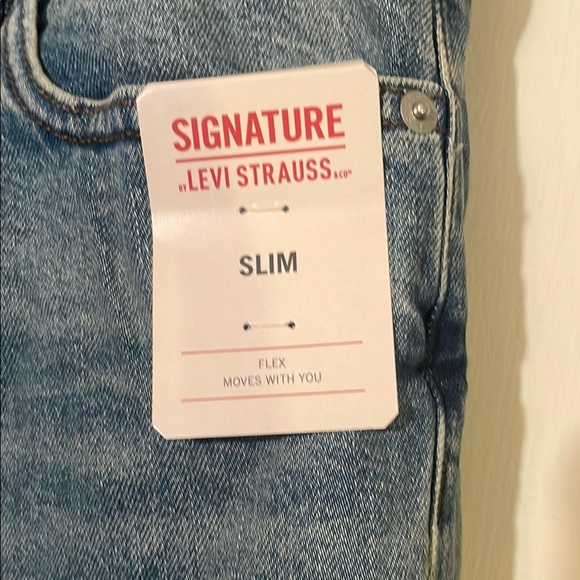 Levi's Blue Straight Jeans - Picture 6 of 7